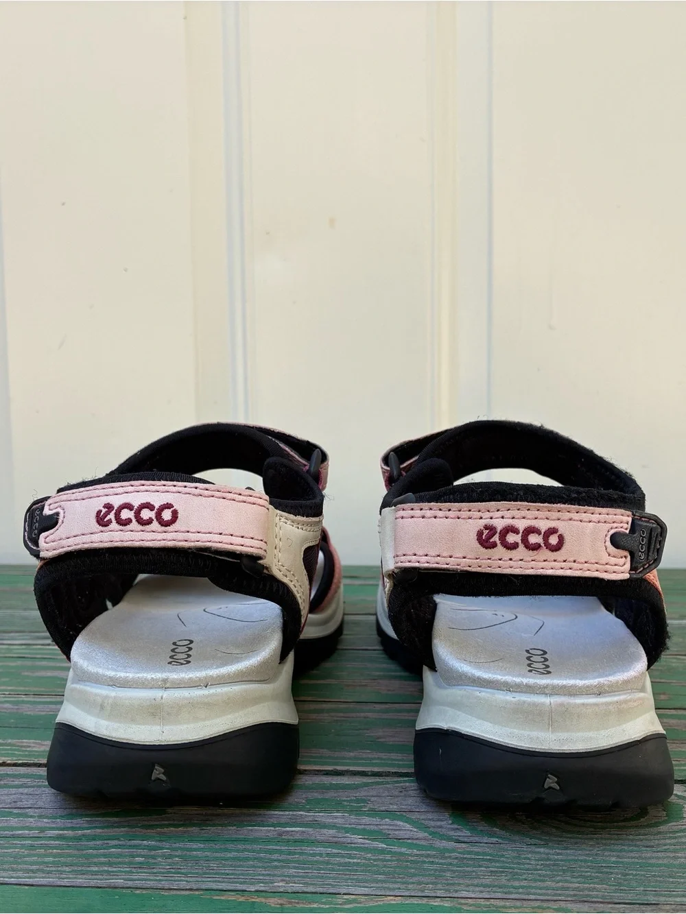 Ecco Women Sandals US 10 EU 41 Offroad Multicolor Outdoor Trail Hiking Shoes